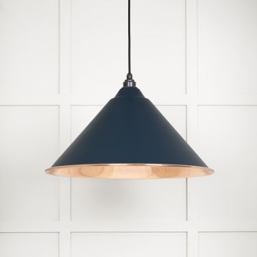 Click Here To Enlarge This Photo Of 49503SDU From The Anvil Smooth Copper Hockley Pendant in Dusk Smooth Copper