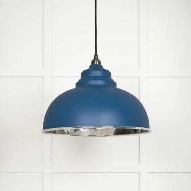 Click Here To Enlarge This Photo Of 49505U From The Anvil Smooth Nickel Harborne Pendant in Upstream Smooth Nickel