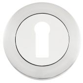 Eclipse 62361 Satin Chrome Standard Key Escutcheon &lpar;Freestyle Range&rpar;