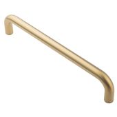 CSD1300SPVD - Carlisle Brass Eurospec 300mm x 19mm 'D' Pull Handle &lpar;G304&rpar; Satin Brass PVD