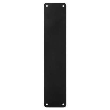 Click Here To Enlarge This Photo Of FPP1350MB - Carlisle Brass Eurospec Finger Plate 350 x 75mm &lpar;Plain&rpar; Matt Black