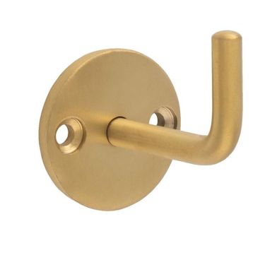 Click Here To Enlarge This Photo Of HCH1016SPVD - Carlisle Brass Eurospec Coat Hook on 32mm Dia Rose Satin Brass PVD