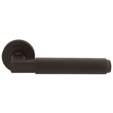 Click Here To Enlarge This Photo Of EUL060MBRZ - Carlisle Brass 'Terazzo' Lever On Round Rose - Matt Bronze