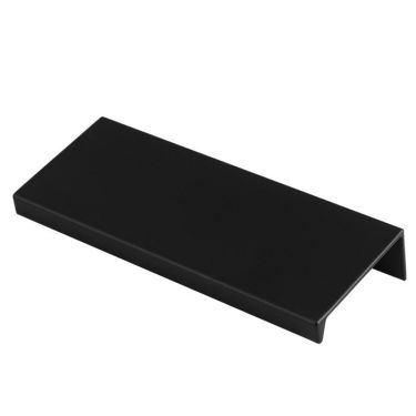 Click Here To Enlarge This Photo Of FTD302BMB - Carlisle Brass Fingertip Design 100mm Squared Edge Pull - Matt Black