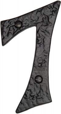 Click Here To Enlarge This Photo Of TC355 7 M&period;Marcus The Tudor Collection Numeral 7 - 4" Black Iron