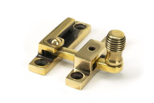 Click Here To Enlarge This Photo Of 45480 From the Anvil Aged Brass Beehive Quadrant Fastener - Narrow