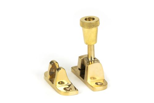 Click Here To Enlarge This Photo Of 45942 From the Anvil Polished Brass Brompton Brighton Fastener &lpar;Radiused&rpar;