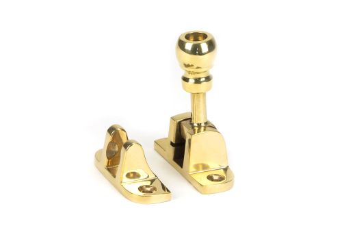 Click Here To Enlarge This Photo Of 45957 From the Anvil Polished Brass Mushroom Brighton Fastener &lpar;Radiused&rpar;