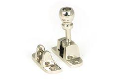 45958 From the Anvil Polished Nickel Mushroom Brighton Fastener &lpar;Radiused&rpar;