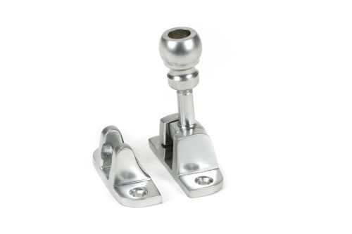 Click Here To Enlarge This Photo Of 45961 From the Anvil Satin Chrome Mushroom Brighton Fastener &lpar;Radiused&rpar;