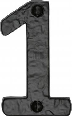 Click Here To Enlarge This Photo Of TC356 1 M&period;Marcus The Tudor Collection Numeral 1 - 3" Black Iron