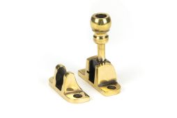 83933 From the Anvil Aged Brass Mushroom Brighton Fastener &lpar;Radiused&rpar;