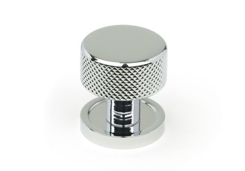 Click Here To Enlarge This Photo Of 46818 From the Anvil Polished Chrome Brompton Cabinet Knob - 25mm &lpar;Plain&rpar;
