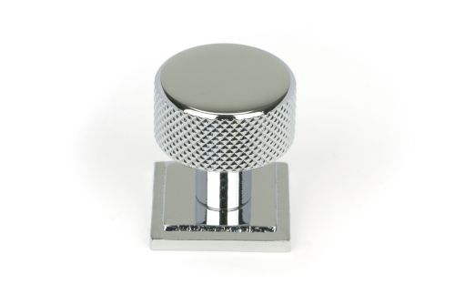 Click Here To Enlarge This Photo Of 46821 From the Anvil Polished Chrome Brompton Cabinet Knob - 25mm &lpar;Square&rpar;