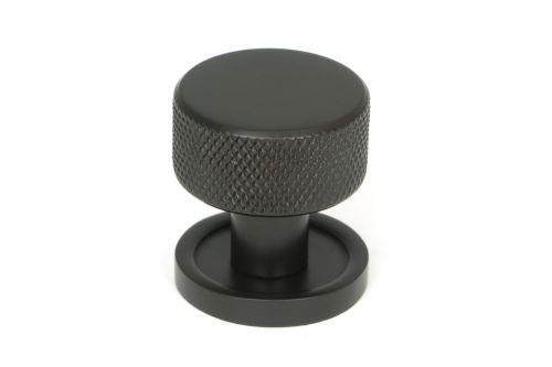 Click Here To Enlarge This Photo Of 46826 From the Anvil Aged Bronze Brompton Cabinet Knob - 25mm &lpar;Plain&rpar;