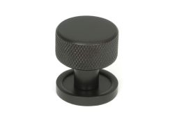 46826 From the Anvil Aged Bronze Brompton Cabinet Knob - 25mm &lpar;Plain&rpar;