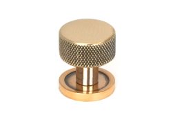 46830 From the Anvil Polished Bronze Brompton Cabinet Knob - 25mm &lpar;Plain&rpar;