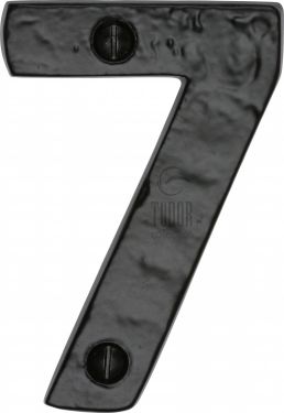 Click Here To Enlarge This Photo Of TC356 7 M&period;Marcus The Tudor Collection Numeral 7 - 3" Black Iron