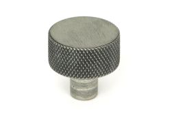 46843 From the Anvil Pewter Brompton Cabinet Knob - 25mm &lpar;No rose&rpar;
