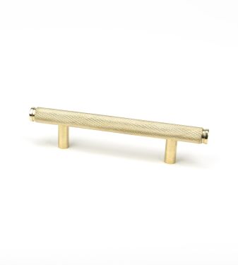 Click Here To Enlarge This Photo Of 46852 From the Anvil Polished Brass Full Brompton Pull Handle - Small 96mm c&sol;c