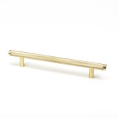 46856 From the Anvil Polished Brass Full Brompton Pull Handle - Medium 160mm c&sol;c