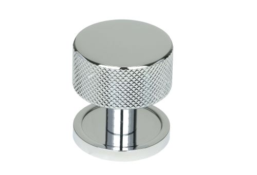 Click Here To Enlarge This Photo Of 46858 From the Anvil Polished Chrome Brompton Cabinet Knob - 32mm &lpar;Plain&rpar;