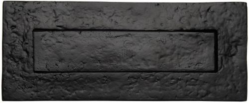 Click Here To Enlarge This Photo Of TC365 254 M&period;Marcus The Tudor Collection Letterplate 10" Black Iron