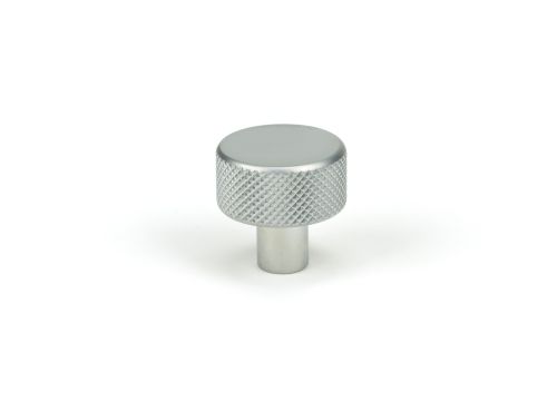 Click Here To Enlarge This Photo Of 46880 From the Anvil Satin Chrome Brompton Cabinet Knob - 25mm &lpar;No rose&rpar;