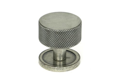 Click Here To Enlarge This Photo Of 46882 From the Anvil Pewter Brompton Cabinet Knob - 32mm &lpar;Plain&rpar;
