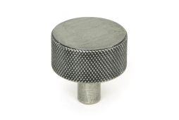46883 From the Anvil Pewter Brompton Cabinet Knob - 32mm &lpar;No rose&rpar;