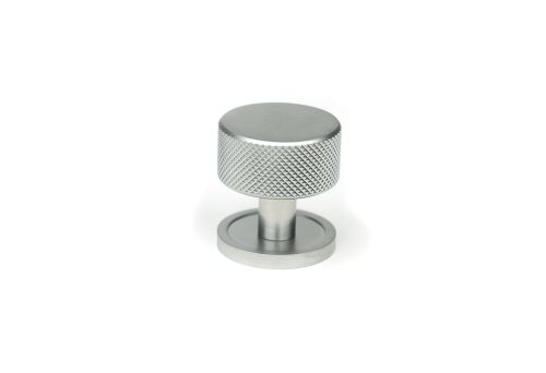 Click Here To Enlarge This Photo Of 46888 From the Anvil Satin Chrome Brompton Cabinet Knob - 32mm &lpar;Plain&rpar;