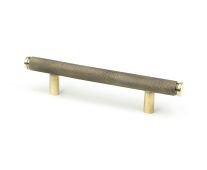 46894 From the Anvil Aged Brass Full Brompton Pull Handle - Small 96mm c&sol;c