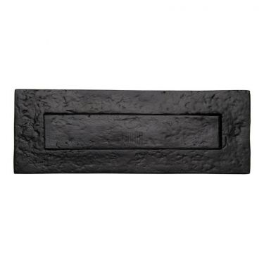 Click Here To Enlarge This Photo Of TC365 343 M&period;Marcus The Tudor Collection Letterplate 13 &half;" Black Iron