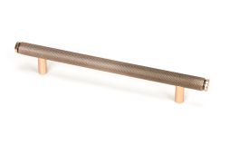 46907 From the Anvil Polished Bronze Full Brompton Pull Handle - Medium 160mm c&sol;c