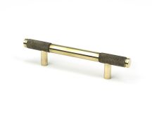 46924 From the Anvil Aged Brass Half Brompton Pull Handle - Small 96mm c&sol;c