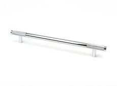 46929 From the Anvil Polished Chrome Half Brompton Pull Handle - Large 224mm c&sol;c