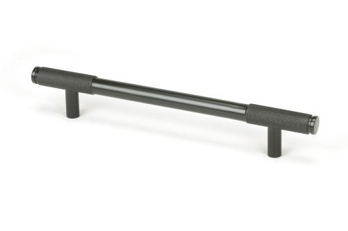 Click Here To Enlarge This Photo Of 46934 From the Anvil Aged Bronze Half Brompton Pull Handle - Medium 160mm c&sol;c