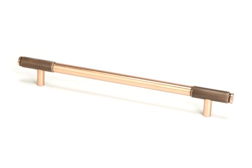Click Here To Enlarge This Photo Of 46938 From the Anvil Polished Bronze Half Brompton Pull Handle - Large 224mm c&sol;c