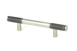46945 From the Anvil Pewter Half Brompton Pull Handle - Small 96mm c&sol;c