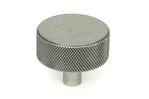 Click Here To Enlarge This Photo Of 47089 From the Anvil Pewter Brompton Cabinet Knob - 38mm &lpar;No rose&rpar;