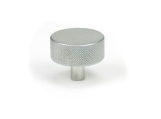 47090 From the Anvil Satin Chrome Brompton Cabinet Knob - 38mm &lpar;No rose&rpar;