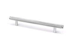 47139 From the Anvil Satin Chrome Full Brompton Pull Handle - Medium 160mm c&sol;c