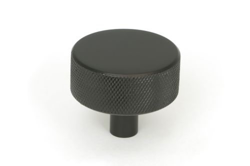 Click Here To Enlarge This Photo Of 47150 From the Anvil Aged Bronze Brompton Cabinet Knob - 38mm &lpar;No rose&rpar;