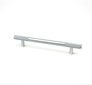 47151 From the Anvil Satin Chrome Half Brompton Pull Handle - Medium 160mm c&sol;c