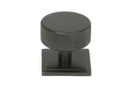 Click Here To Enlarge This Photo Of 47152 From the Anvil Aged Bronze Brompton Cabinet Knob - 38mm &lpar;Square&rpar;