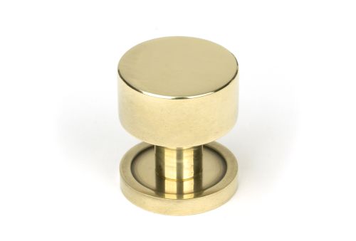 Click Here To Enlarge This Photo Of 50304 From the Anvil Aged Brass Kelso Cabinet Knob - 25mm &lpar;Plain&rpar;