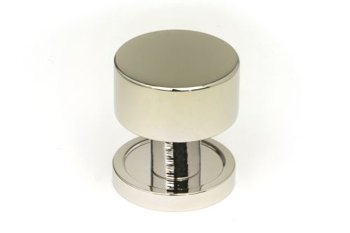 Click Here To Enlarge This Photo Of 50313 From the Anvil Polished Nickel Kelso Cabinet Knob - 25mm &lpar;Plain&rpar;
