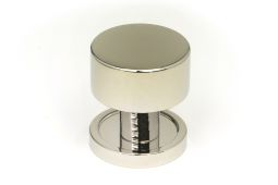 50313 From the Anvil Polished Nickel Kelso Cabinet Knob - 25mm &lpar;Plain&rpar;