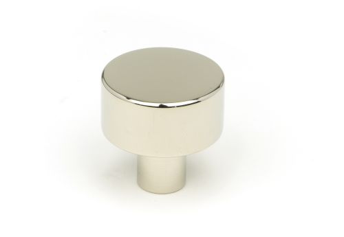 Click Here To Enlarge This Photo Of 50314 From the Anvil Polished Nickel Kelso Cabinet Knob - 25mm &lpar;No Rose&rpar;