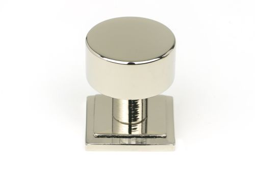 Click Here To Enlarge This Photo Of 50315 From the Anvil Polished Nickel Kelso Cabinet Knob - 25mm &lpar;Square&rpar;